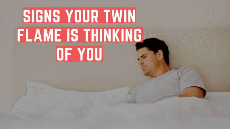 signs twin flame is thinking of you