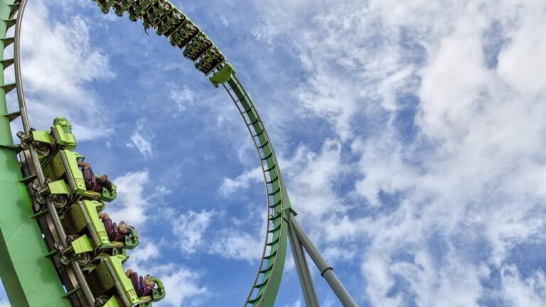 if gatsby's life was a roller coaster