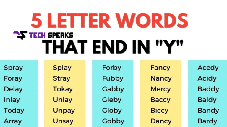 Fun and Easy 5 Letter Words That End in “Y” "5 letter words ending in y"