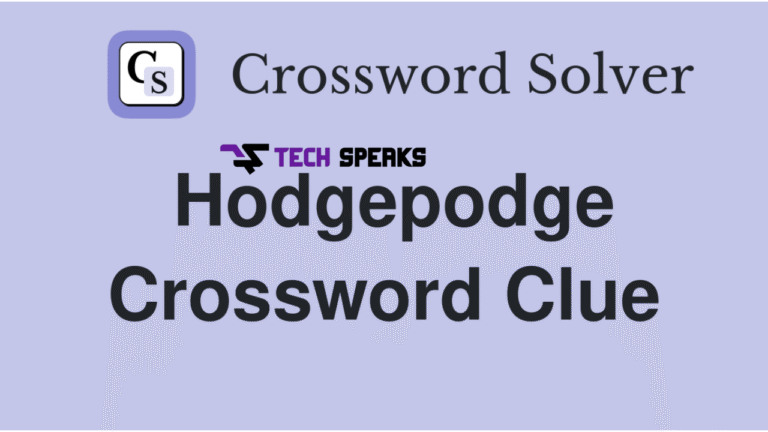 "hodgepodge crossword clue"