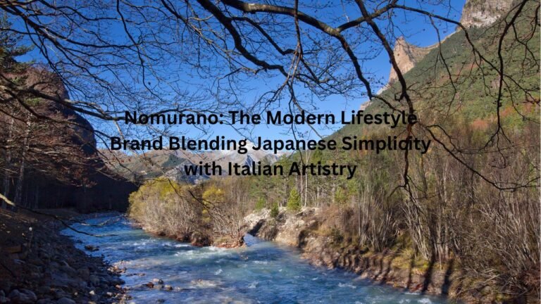 Nomurano: The Modern Lifestyle Brand Blending Japanese Simplicity with Italian Artistry nomurano