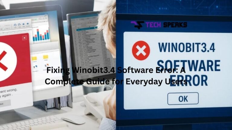 "winobit3.4 software error"