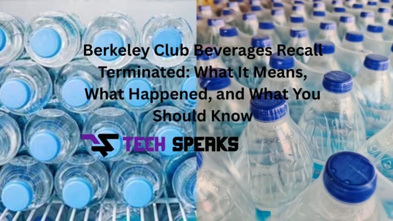 berkeley club beverages recall terminated